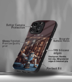 Lionel Messi GOAT edition Premium Glossy Phone Case. - Image 3