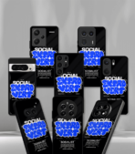 Social Extrovert Black Premium Phone Case - Image 2