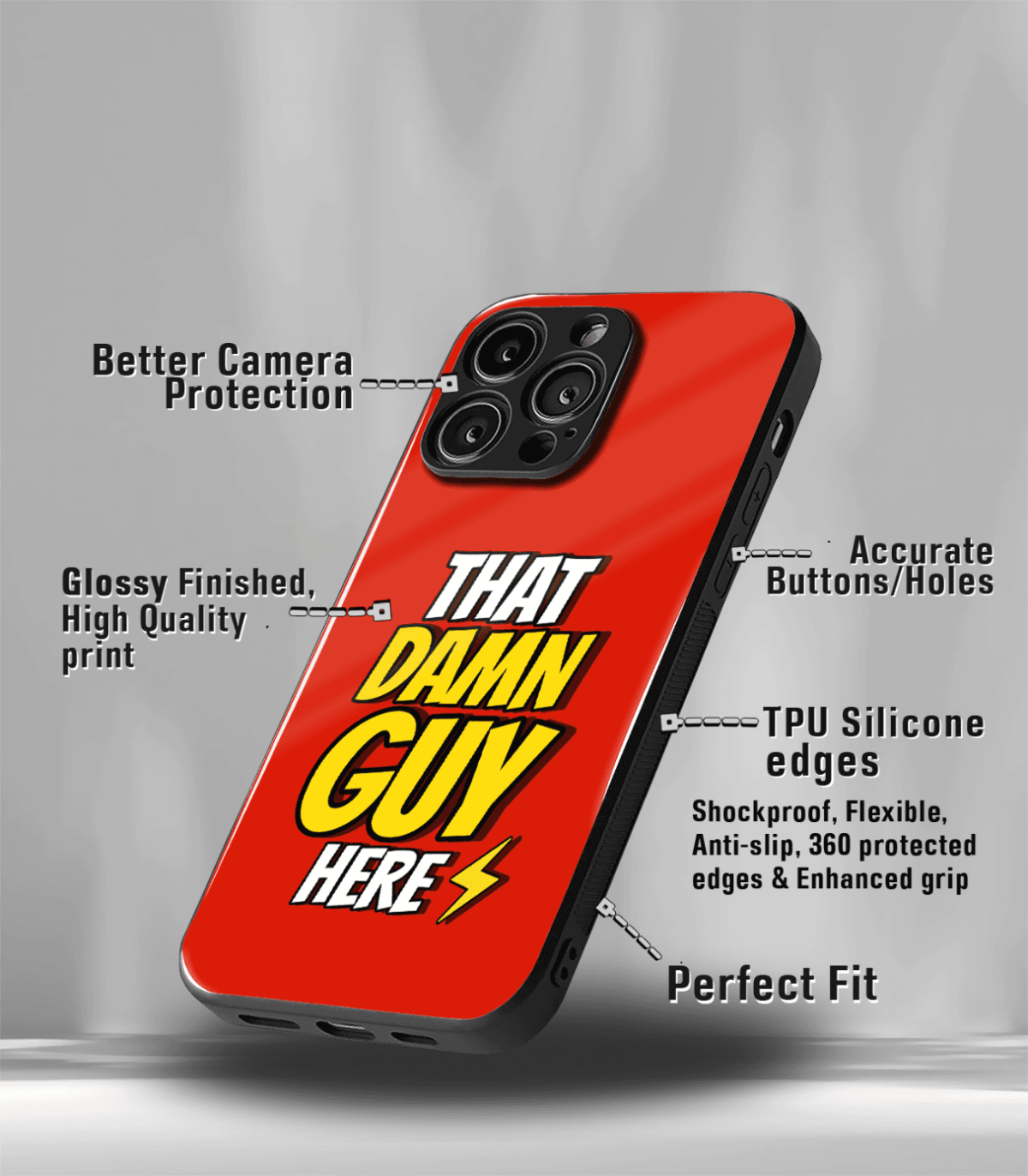 That Damn Guy Premium Phone Case - Image 3
