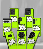 Socially Awkward Green Premium Phone Case - Image 2