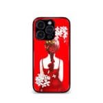 Red Girly vector Premium Phone case