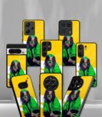 Yellow Girly vector Premium Phone case - Image 2