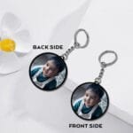 Photo Printed Keychain 2 Sided- Round shape