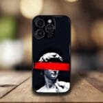 Psychedelic Statue Premium Glossy PhoneCase