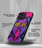 Psychedelic Explicit Premium Glossy PhoneCase - Image 3