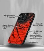 Red Spider Net Premium Glossy PhoneCase - Image 3