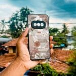 Aesthetic Newspaper Cutout Premium Glossy PhoneCase