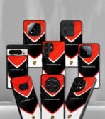 Porsche Red Premium Glossy PhoneCase - Image 2