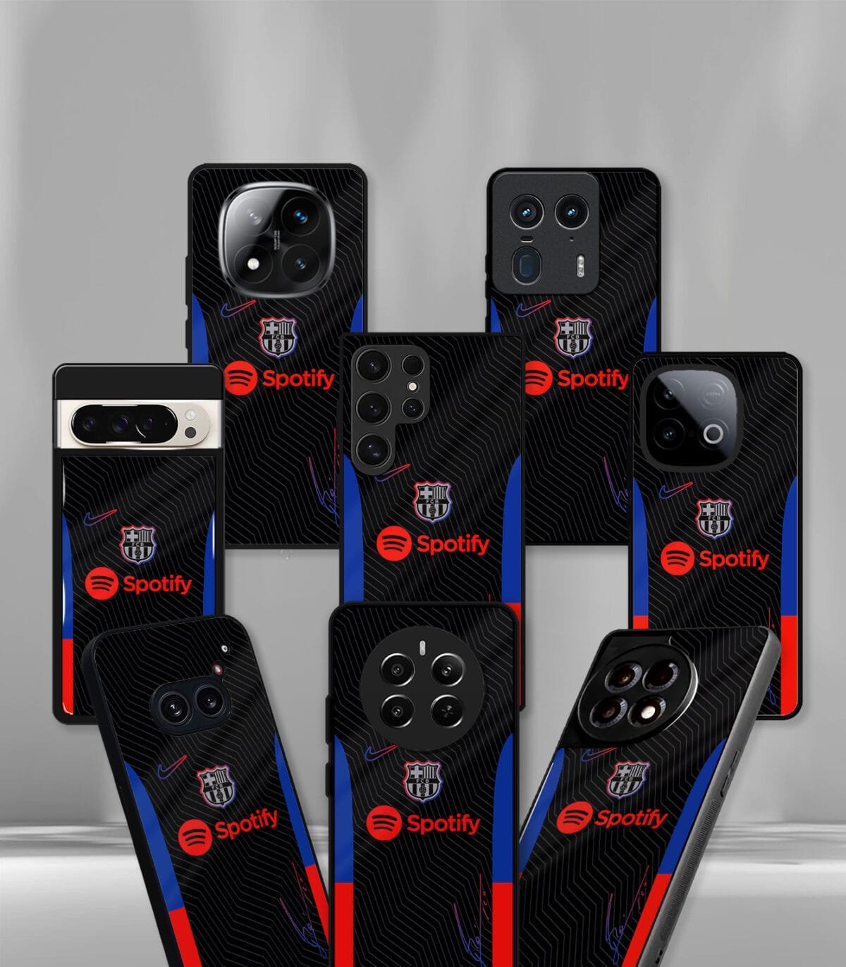 FC Barcelona Kit Premium Glossy PhoneCase - Image 2