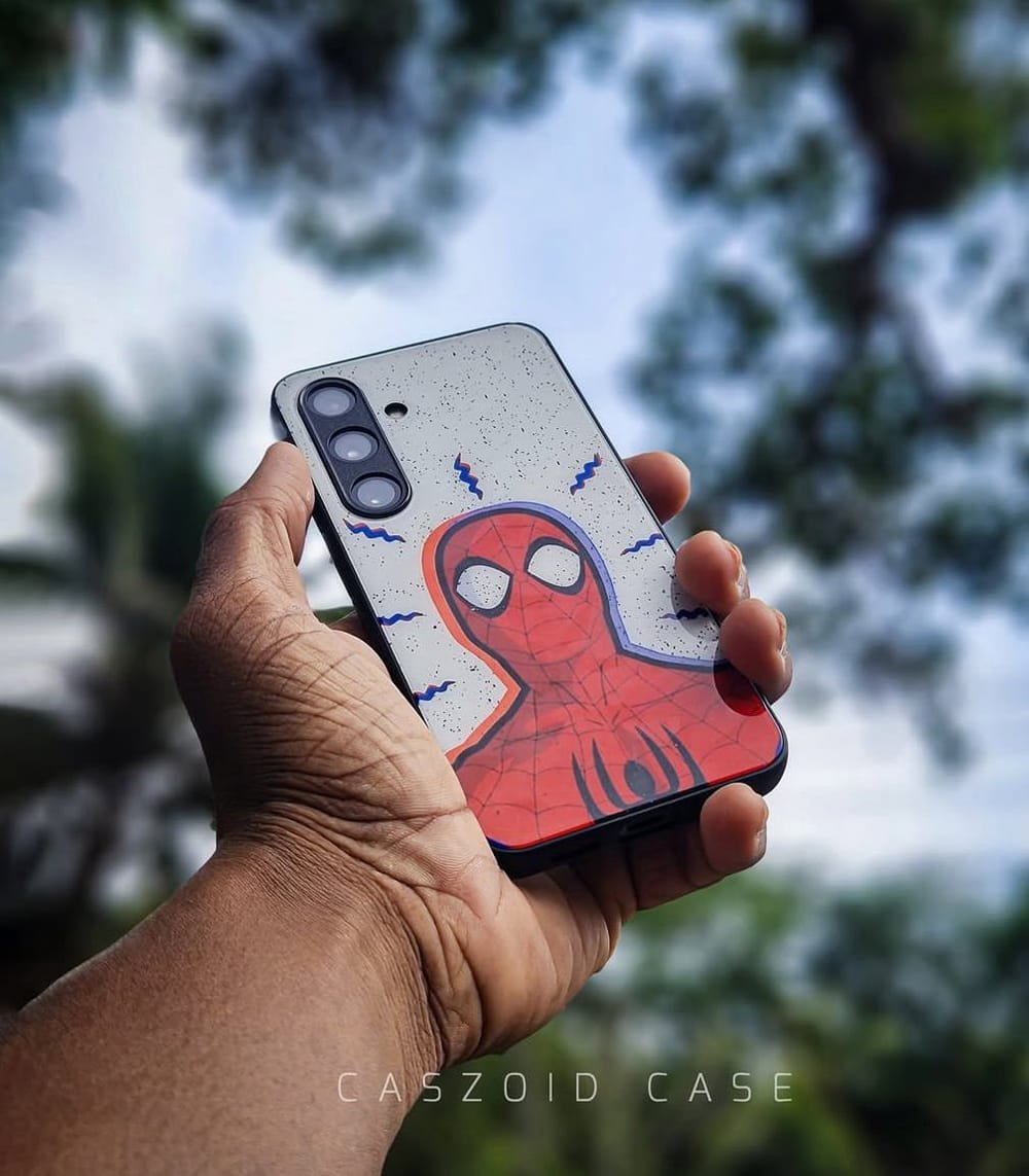 Ist me Spider Face Premium Glossy PhoneCase - Image 1