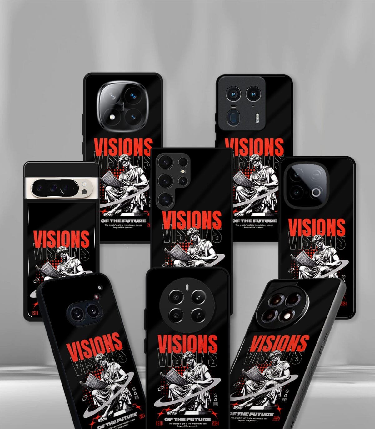 Vision of the Future Premium Glossy PhoneCase - Image 2