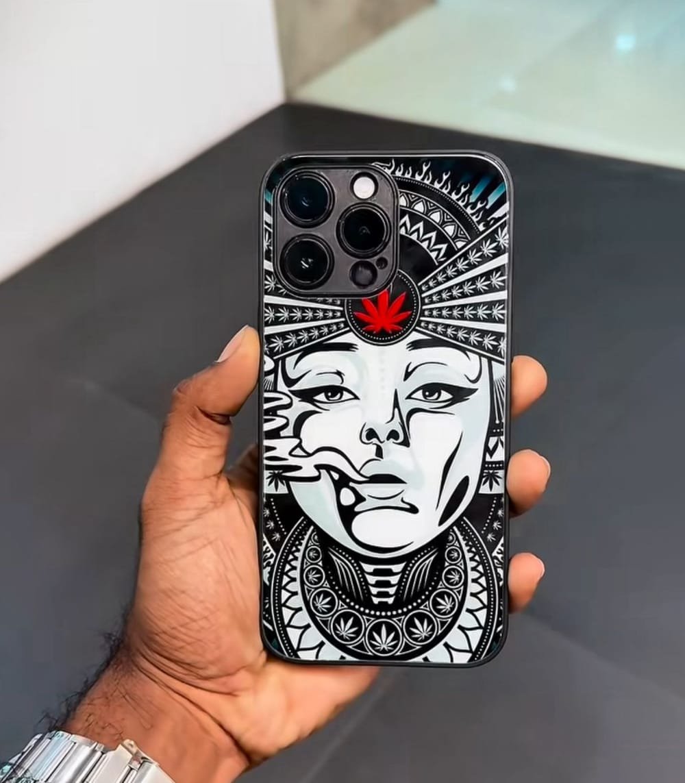 Ist me Trippy smoky Premium Glossy PhoneCase - Image 1