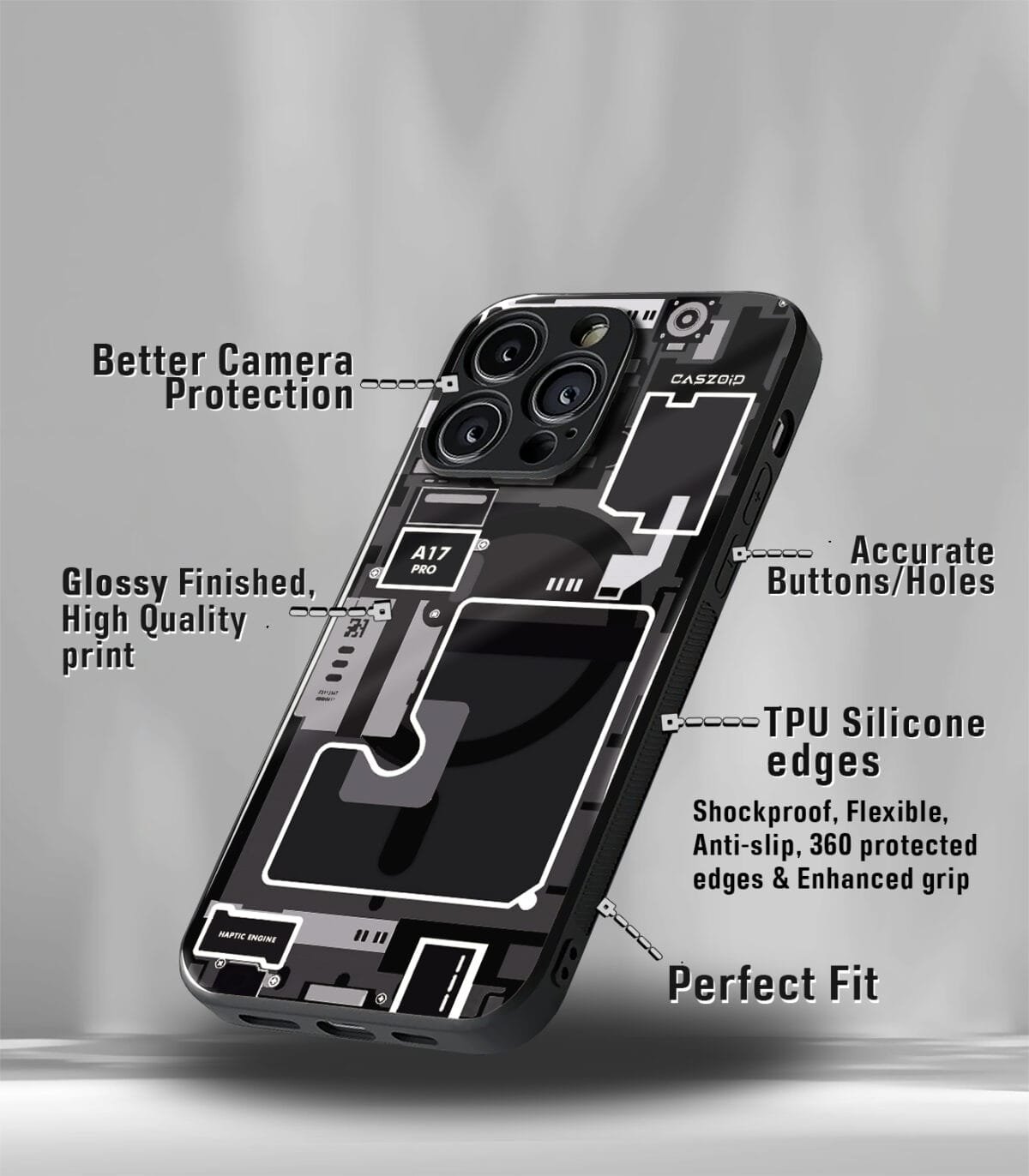 Cyber Edition Premium Glossy PhoneCase - Image 3