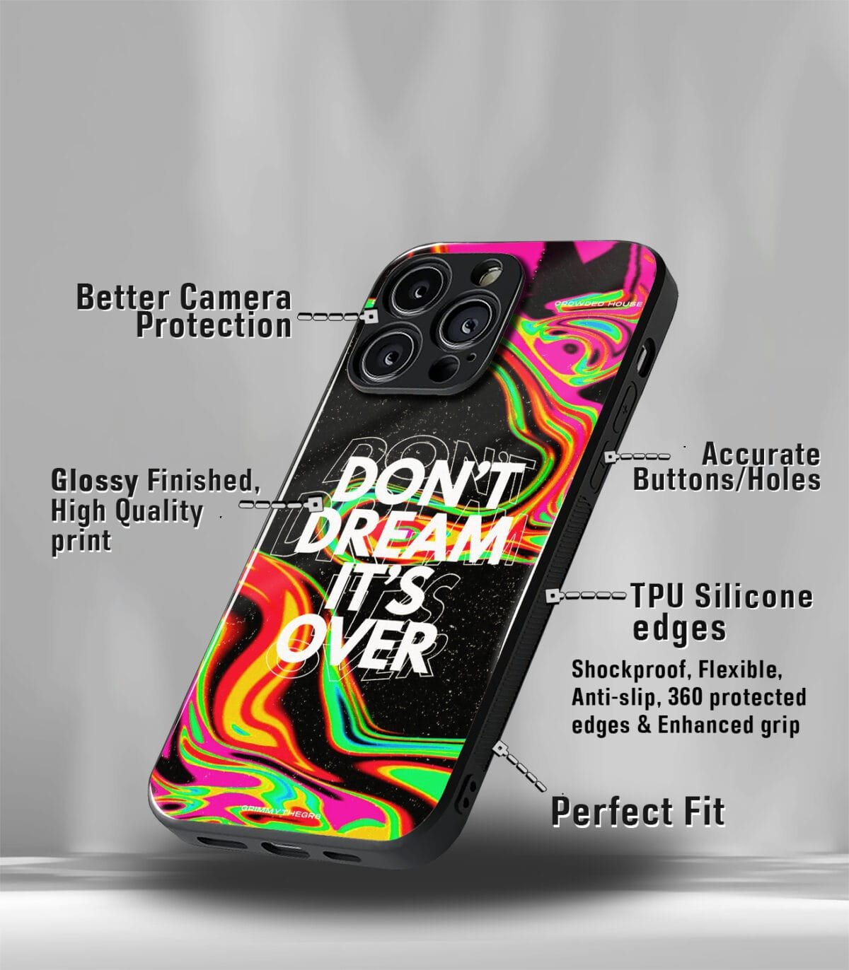 Don't Dream Premium Glossy PhoneCase - Image 3