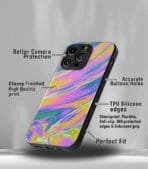 Rainbow Colors Premium Glossy PhoneCase - Image 3