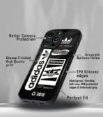 Black Cutouts Premium Glossy PhoneCase - Image 3
