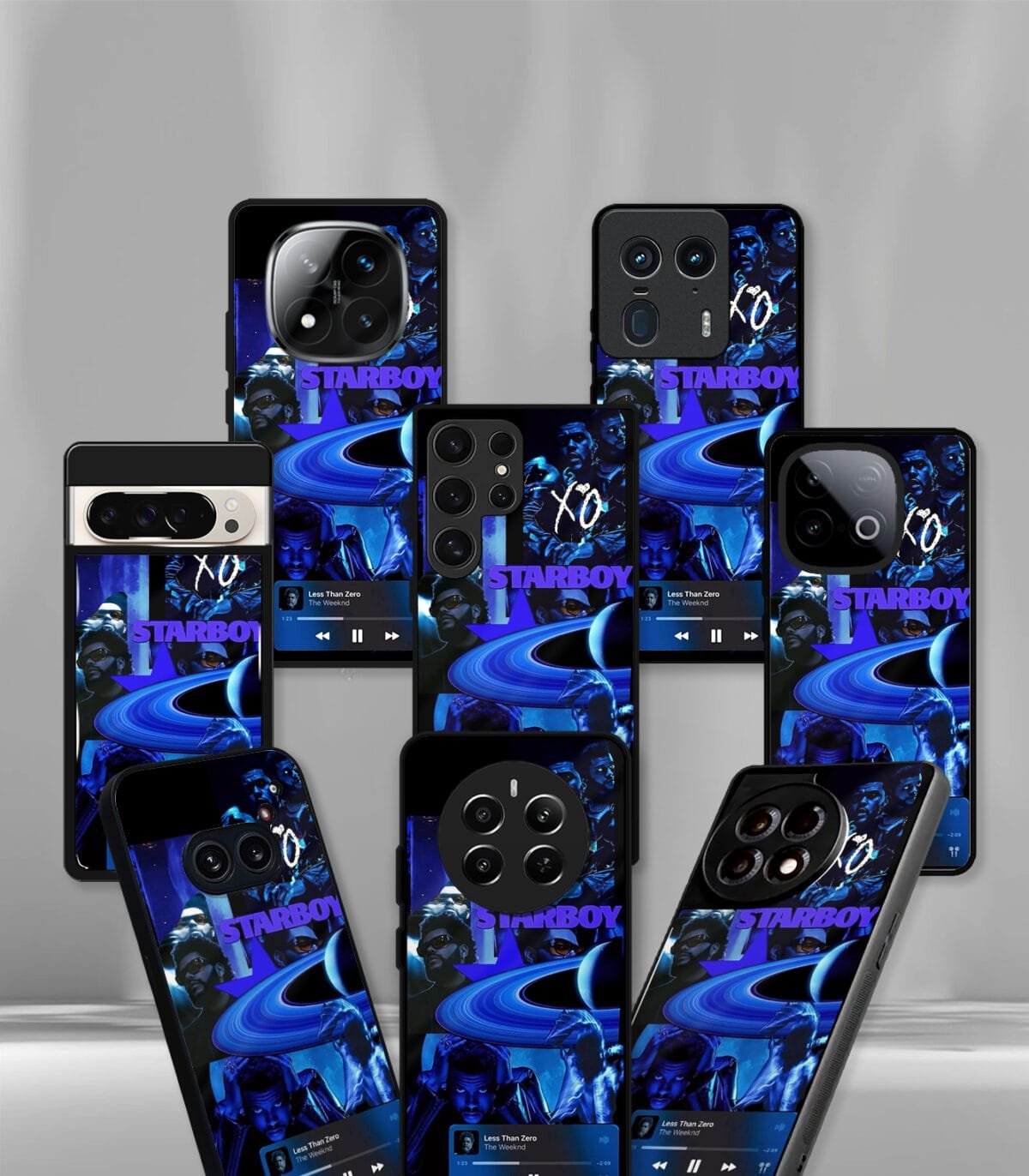 Starboy Blue Premium Glossy PhoneCase - Image 2