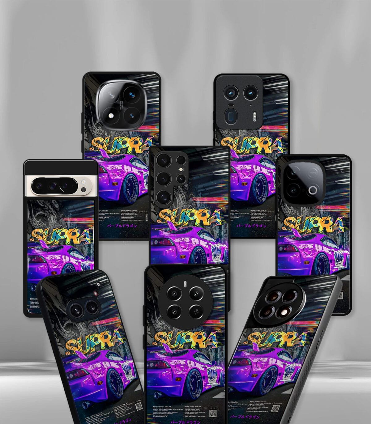 Supra Car Premium Glossy PhoneCase - Image 2