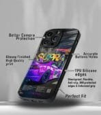 Supra Car Premium Glossy PhoneCase - Image 3