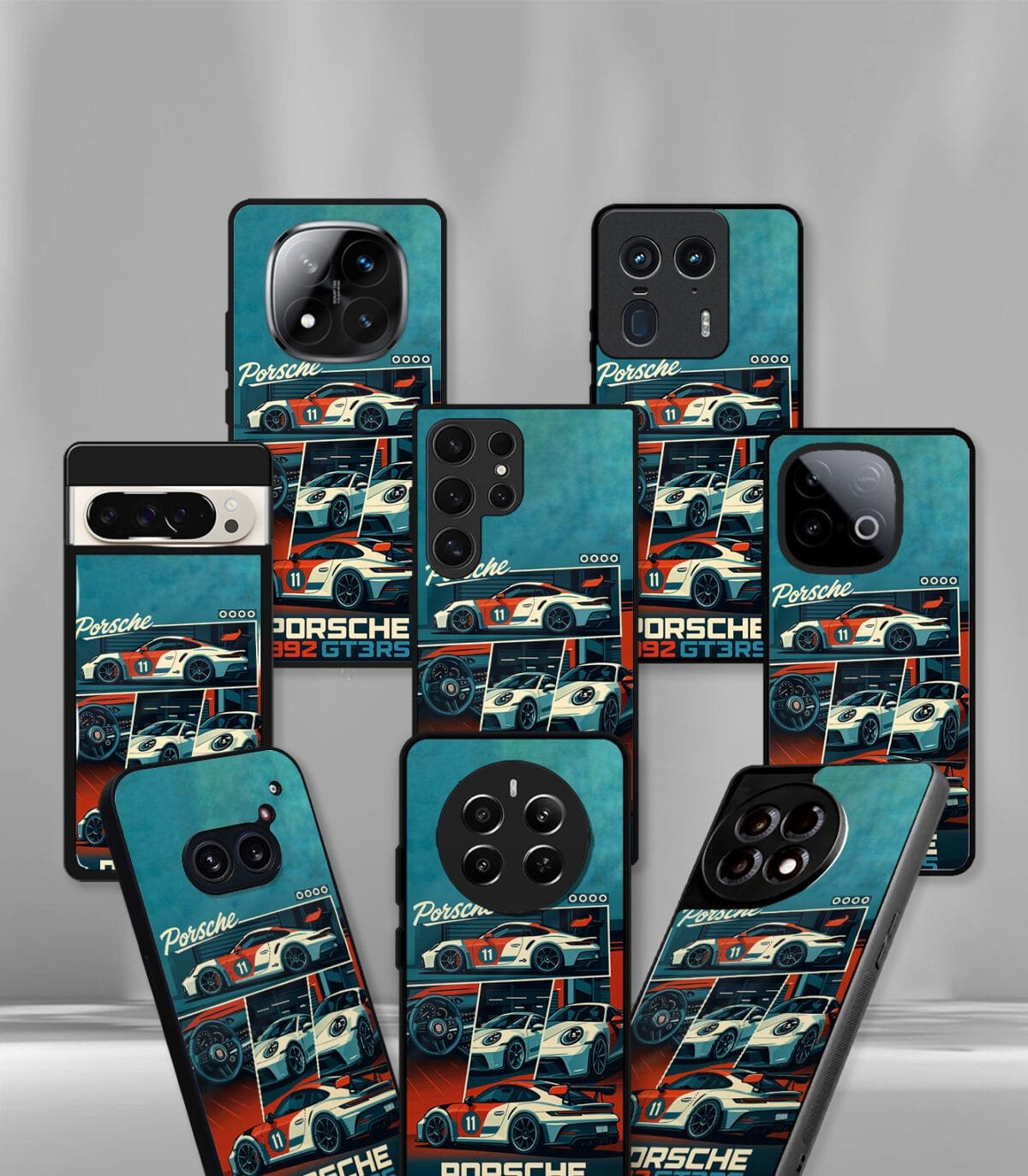 Porsche GT3RS 992 Premium Glossy PhoneCase - Image 2