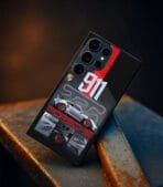 Porsche GT3RS 911 Red & Black Premium Glossy PhoneCase