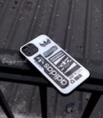 White Cutout Premium Glossy PhoneCase