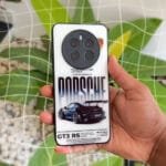 White Porsche Premium Glossy PhoneCase