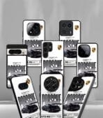 White Porsche Premium Glossy PhoneCase - Image 2