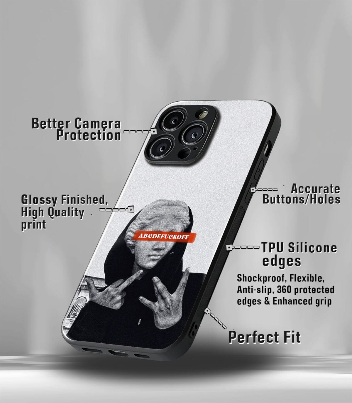 Girly Vector Premium Glossy PhoneCase - Image 2