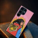 Royal Lady in Pink Premium Glossy PhoneCase