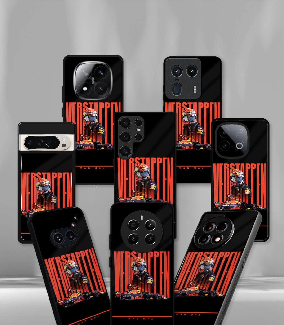 Redbull Verstappen F1 Racing Premium Glossy PhoneCase - Image 2