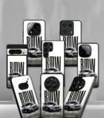 White Royal Car Premium Glossy PhoneCase - Image 2