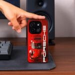 Red Royal Porsche Premium Glossy PhoneCase
