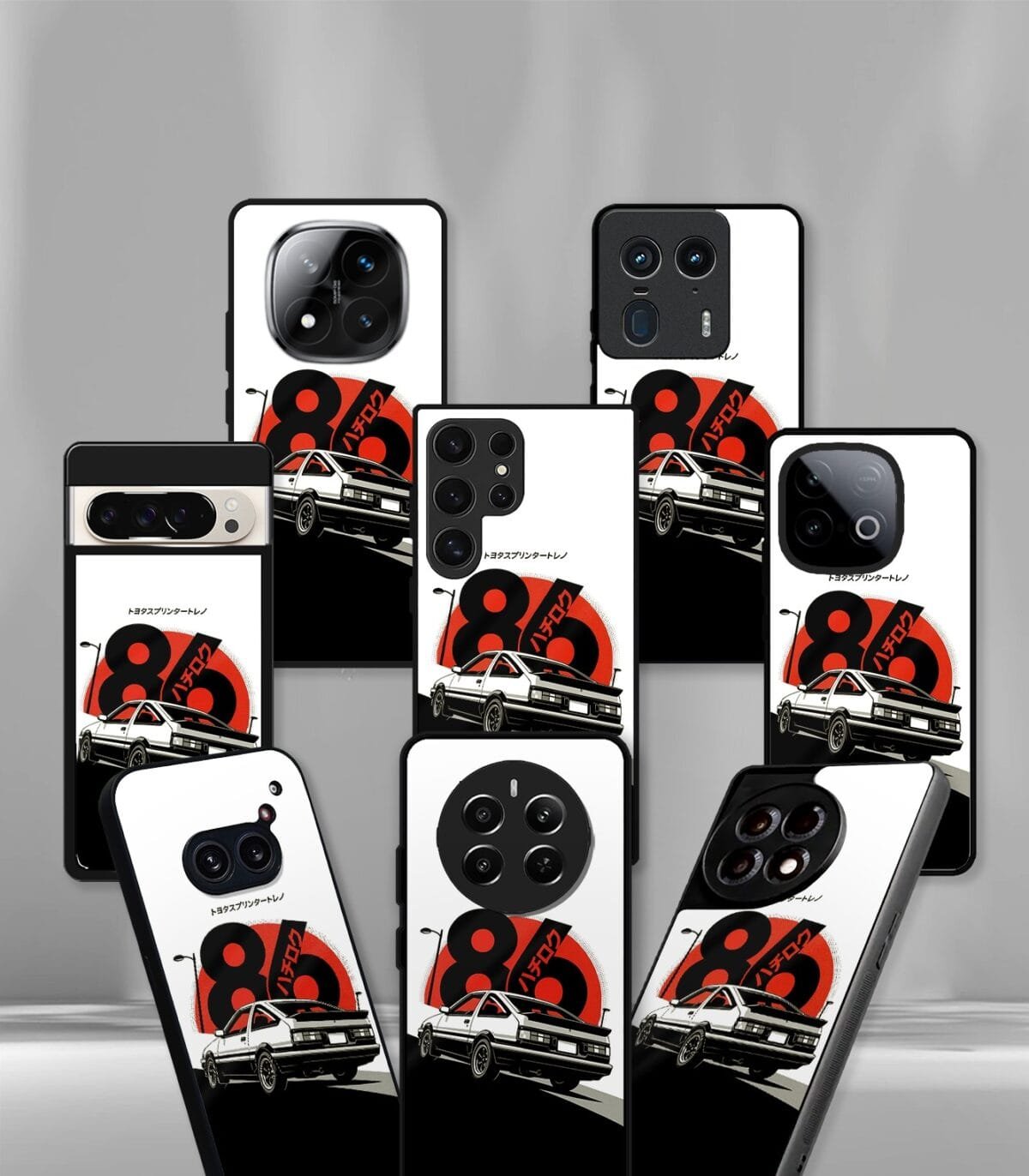 86 Super Car Premium Glossy Phone Case - Image 2