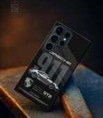 911 Midnight edition Premium Glossy Phone Case
