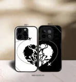 Travel & Love Premium Glossy Couple Combo Cases
