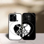 Travel & Love Premium Glossy Couple Combo Cases