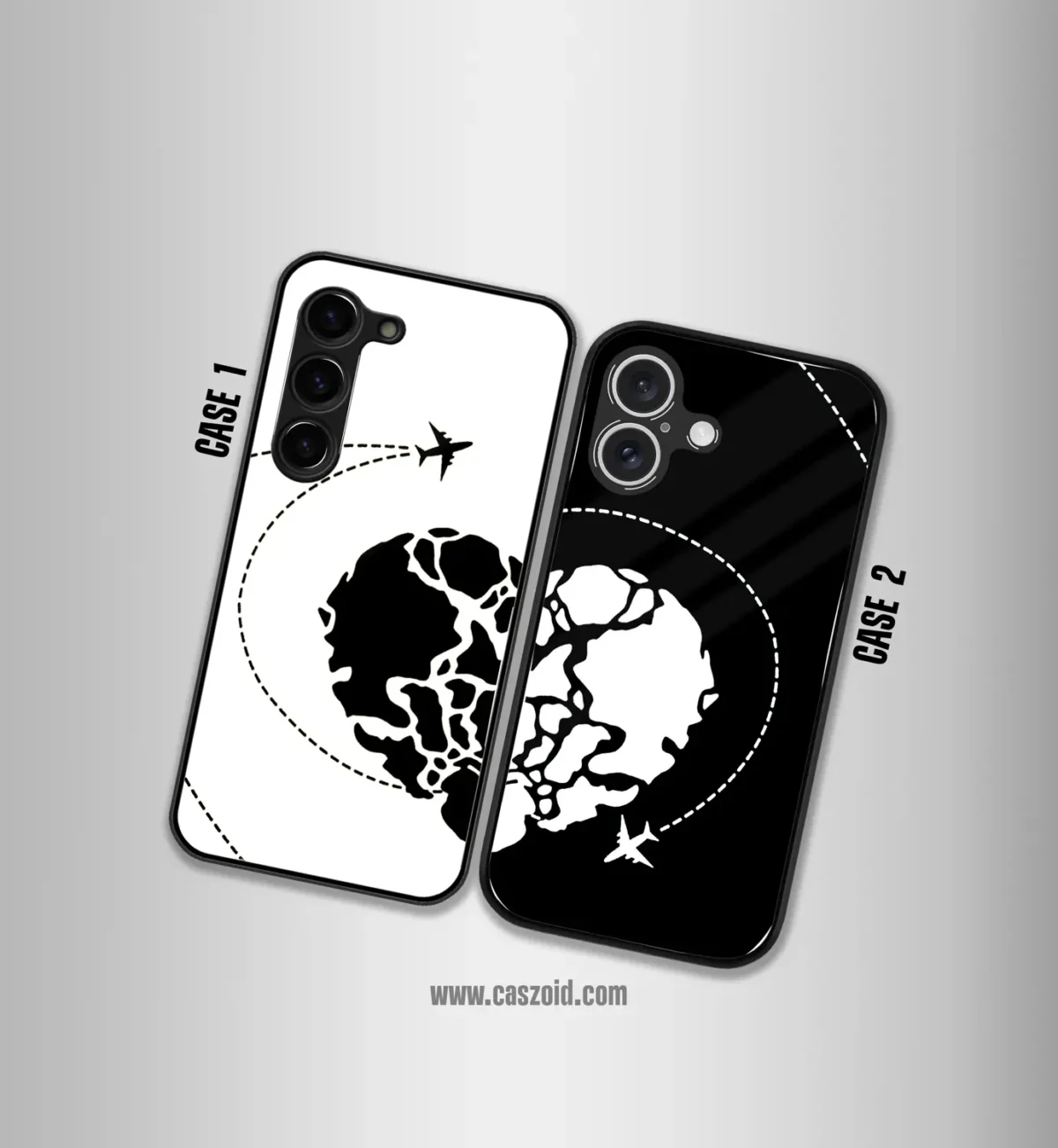Travel & Love Premium Glossy Couple Combo Cases - Image 2
