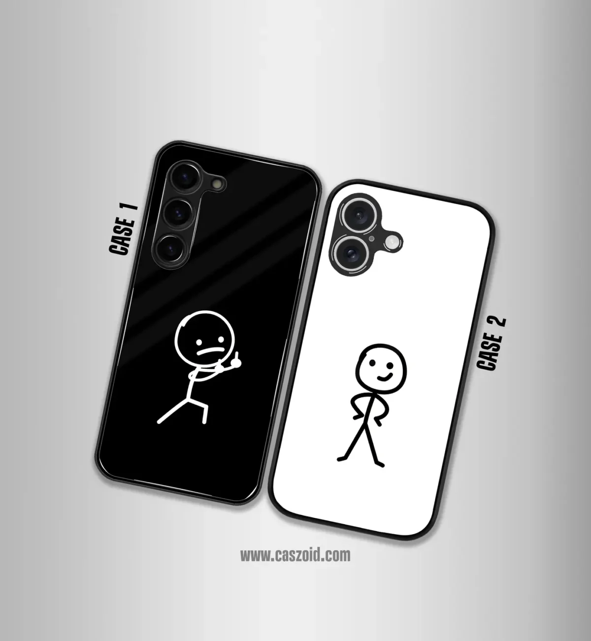 Fight & Love Premium Glossy Couple Combo Cases - Image 2