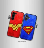 Super Hero Couples Premium Glossy Couple Combo Cases - Image 2