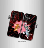 Fighting Tom & Jerry Couples Premium Glossy Couple Combo Cases - Image 2
