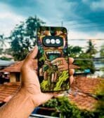 Psychedelic Premium Glossy Phone Case