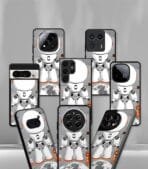 Astronaut in Space Premium Glossy Phone Case - Image 2